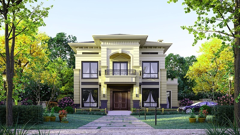 武汉中式合院住宅，开放庭院与邻里乡亲更亲近